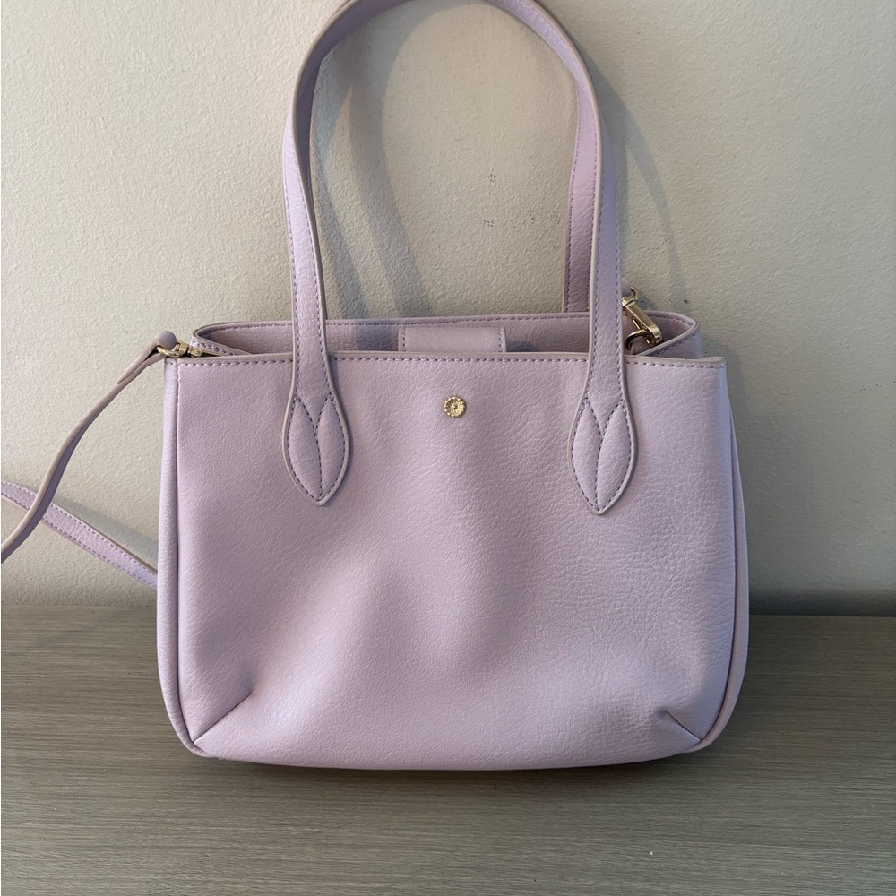 NWOT Lauren Conrad Lavender Satchel Crossbody